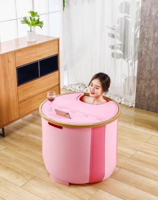 China Without Cover Home Hot Selling Can Be Color Customized Size Around Portable Free Standing Bathtub For Adult for sale