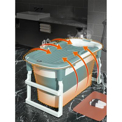 China 2021 Portable Wholesale Hot Sale Customizable Non-slip High Quality Household Plastic Soaking Tub for sale