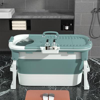 China 2021 Wholesale Hot Selling Customizable Non-slip Household Plastic Portable Soaking Tub for sale