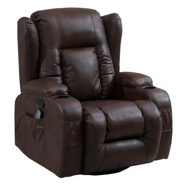 China Wholesale Function Modern Leather Factory Massage Chair Sofa Massage Recliner Massage Recliner Sofa With Heating Function QL322 for sale