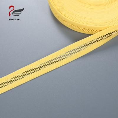 China Custom 17mm Elastic Bias Binding Band Manufacturer Elastic Bias For Clothing And Bags for sale