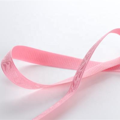 China Custom Woven Color Jacquard Elastic Anti-Slip Elastic Band For Bra for sale