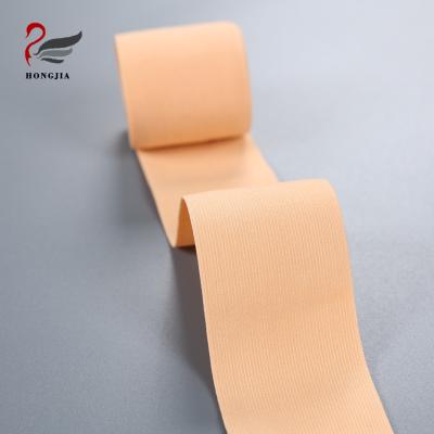 China Custom Mercerized Elastic Cotton Webbing Elastic Ribbon Bandage For Garment Accessories for sale