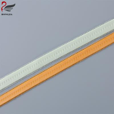 China Beautiful Design 10MM 12MM Customized Elastic Nylon Spandex Pimple Edges Elastic for sale