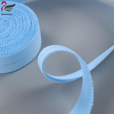 China Fatory Elastic Customized Wave 25 Mm Picot Edge Elastic For Underwear Panties Sewing for sale