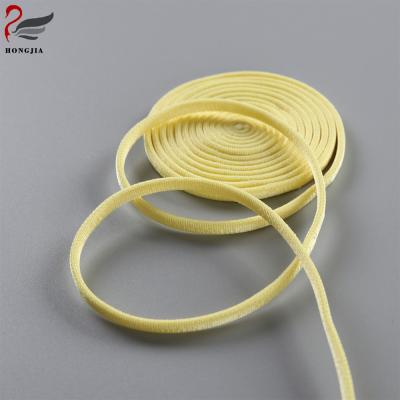 China Bra elastic high quality nylon wire enclosing elastic underwear strap for underwire bra cup for sale