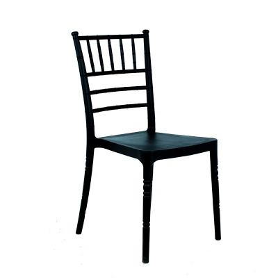 China Contemporary Commercial Single Colored Plastic Party Banquet Hotel Chair for sale