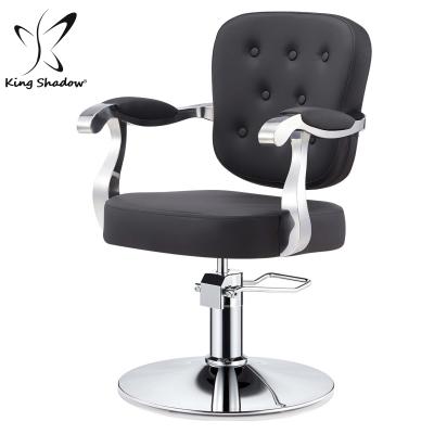 China Barber Chair Kingshadow portable barberia chair hairdresser waiting chairs for barber shop for sale