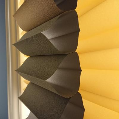 China Home Room Deco Semi Translucent Honeycomb Blind Tarnish Fabric for sale