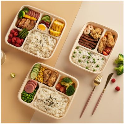 China Raw material food bowl biodegradable biodegradable cornstarch environmental friendly disposable food container for sale