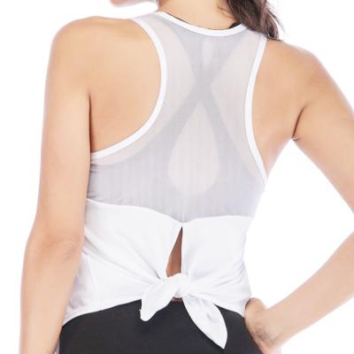 China [Kostenlose Probe] Frauen Fitness Tank Top Anpassungsbekleidung Design Dienstleistungen Leicht Yoga tragen Mädchen zu verkaufen