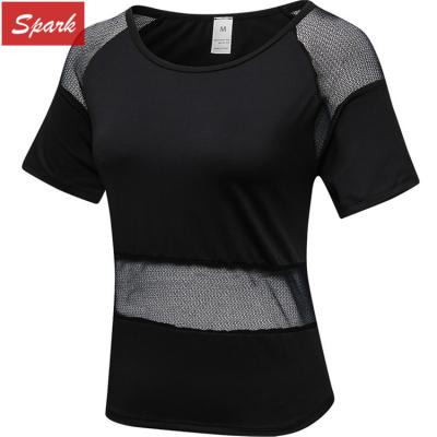 China Sexy koelnet lichtgewicht comfortabel korte mouw vrouw T-shirt Te koop