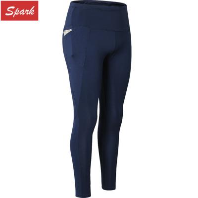 Chine Tissu de haute performance vêtements de sport design de poche latérale de l'humidité yoga leggings de sport à vendre