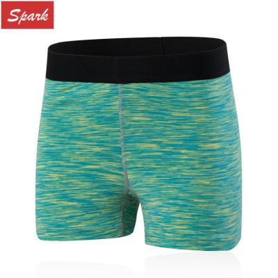 China Elastic High Waistband Wicking Wholesale Women Running Sports Yoga Shorts for sale