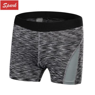 China Leere Logo Kompression Tasche Hintern Lift Training Yoga Frauen Fitness-Shorts zu verkaufen