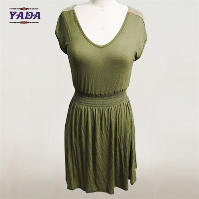 China Viscose casual plus size dames kleding elegante goedkope zomerjurken mooie dames mode jurk verkoop Te koop