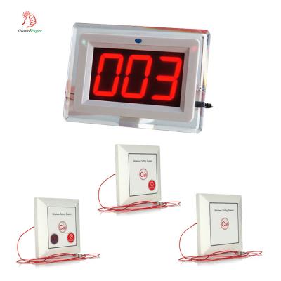 China Hot sale cheap fashion easy operation nurse calling system display receiver and button with line for sale