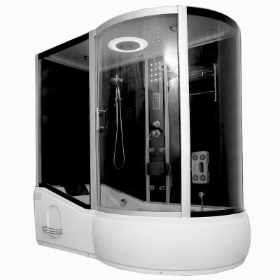 China 2019 Modern New Steam Shower Grades China Bath Inflatable Adult Shower Cabin Sauna Room Steam Bath With TV for sale