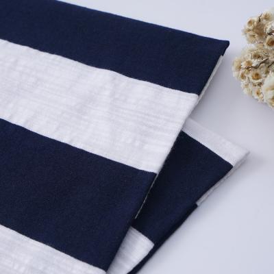 China Combed Slub Cotton Soft  And Good Texture Single Jersey Fabric For T-Shirt zu verkaufen