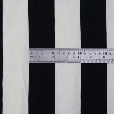 China Skin-Friendly And Comfortable And Smooth Striped Knit Fabric For Casual Wear for sale