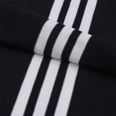 China Skin-Friendly And Comfortable And Breathable Striped Knit Fabric For Leisure Wear for sale