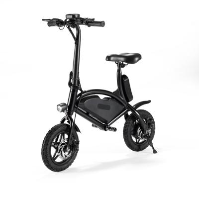 China Aluminum Alloy Alison 12 Inch Folding Aluminum Alloy Electric Bike Double Disc Brake Bike for sale