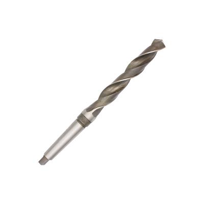 China 6mm-76mm metal drilling shanggong taper shank twist drill HSS rotating machine tool Morse taper steel drill bits for sale