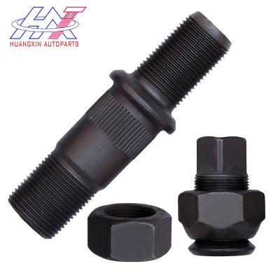 Κίνα Στρογγυλοί τροχούς Grade10.9 Lock Wheel Hub Stud Bolt Heavy Duty Truck Parts Wheel Bolt and Nut προς πώληση