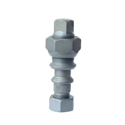 China Hochfeste galvanisierte Radspalterbolzen Hublagerbolzen M20x1.5/M22x1.5 für ISUZU zu verkaufen