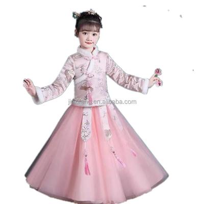 China Chinese traditional girl's dress JINXIHANFU high quality ancient popular hanfu children's hanfu for sale