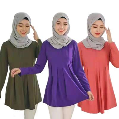 China 2022 new female trending Muslim women dress Muslim skirt and Muslim blouse skirt for sale