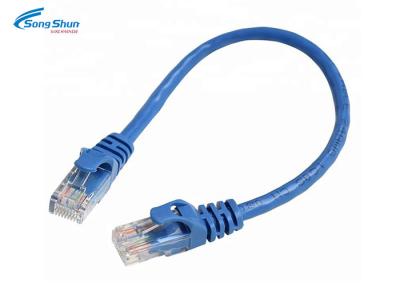 China 200MM Korte HDPE van het Koordcat5 RJ45 Hoge Prestaties van het Netwerkflard Isolatie Te koop