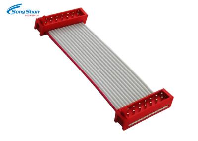 China TE 215083 1.27mm IDC de Flexibele Vlakte van de Lintkabel 12pin voor het Jasje van Computerpvc Te koop