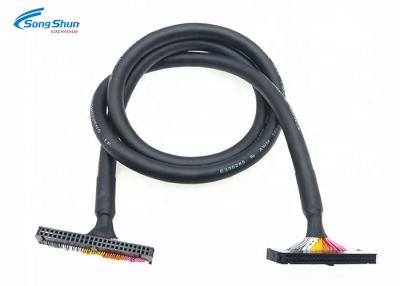 China Condutor liso protegido redondo do cabo de fita UL20276 de IDC 28awg 50pin 7/0.127mm à venda