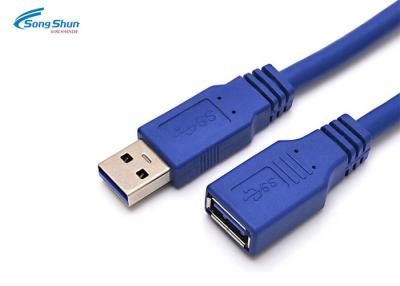 Cina Scriva ad una prolunga USB maschio Una CC a macchina femminile 300V 10ms del tasso di trasferimento 5Gbps in vendita