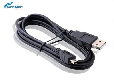 Cina 4.0mm hanno intrecciato il mini cavo di estensione di USB, cavo ad alta velocità di USB del trasferimento di dati in vendita