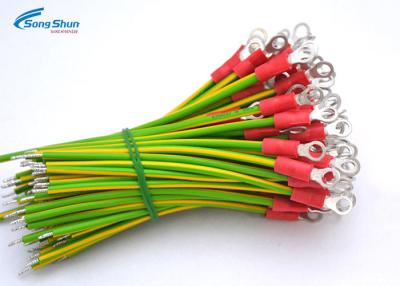 China 4 duim 100mm 14AWG-het Lood van de de Aardeband van pvc, pvc-de Kabelassemblage van de Jasjedraad Te koop