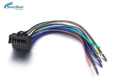 China Telar automotriz del adaptador del conector de la haz de cables de 16 Pin para la radio estéreo MA716 del coche en venta