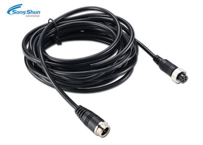 China Cable de extensión hembra-varón de rosca del cable eléctrico del metal, cable de extensión de la prenda impermeable del enchufe de 4 Pin en venta