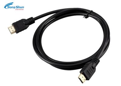 China Zwarte Hoge snelheidshdmi Kabel, pvc-Jasje 20m de Kabel van 1080p 2160p 4k HDMI 2,0 Te koop