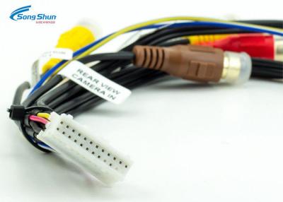 China Cable de extensión auto del audio para el automóvil del aparato electrodoméstico, 10 haz de cables del audio RCA de la pulgada 250m m en venta