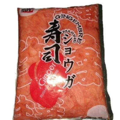 China Water Preservation Process Sweet Pickled Sushi Ginger in Bulk for Japanese Delicacies for sale