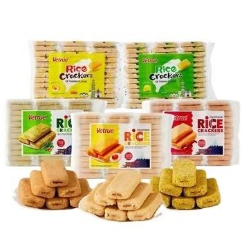 China 300G*12/CTN Sushi Rice Cracker Snack o Ingredientes de Canola para su despensa de la oficina en venta