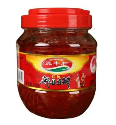 China PIXIAN Bean Paste Red Oil chili soyBean Paste Cooking Paste with SPCY Taste for sale