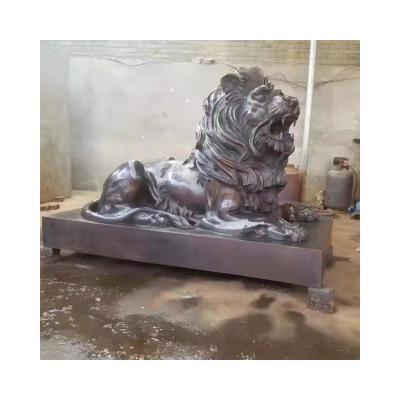 China Bronze animal sculpture in western creative western style of bronze sculpture for decoration for sale