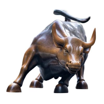 China China Factory Wholesale Customized Size City Decoration Bull Statue Western Bull Statue Filling Statue for sale