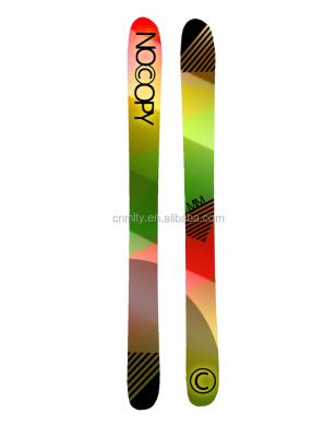 China Wood/Fiberglass/Rubber/PE Plastic Tri-axle twintip ski Alpine new technology and wholesale camber snowboard supplier for sale