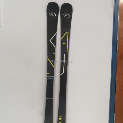 China Custom Manlin Wood/Plastic 3 Axles Fiberglass/Rubber/PE Ski Free Ride Alpine Ski Set + Ski Tie In Zhengzhou for sale