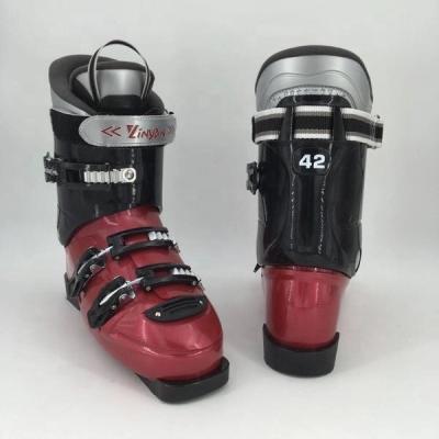 China Chinese quantity three of the 2019 alpine ski boots good four buckles alpine ski boots for sale