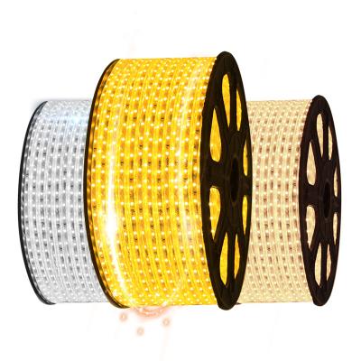 China LANDSCAPE Flexible LED Strip SMD 5050 RGB AC220V AC110V Waterproof LED Strip Lighting for sale